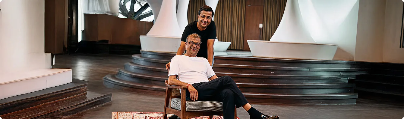 Forum founders Rahul Saraf and Vidyut Saraf