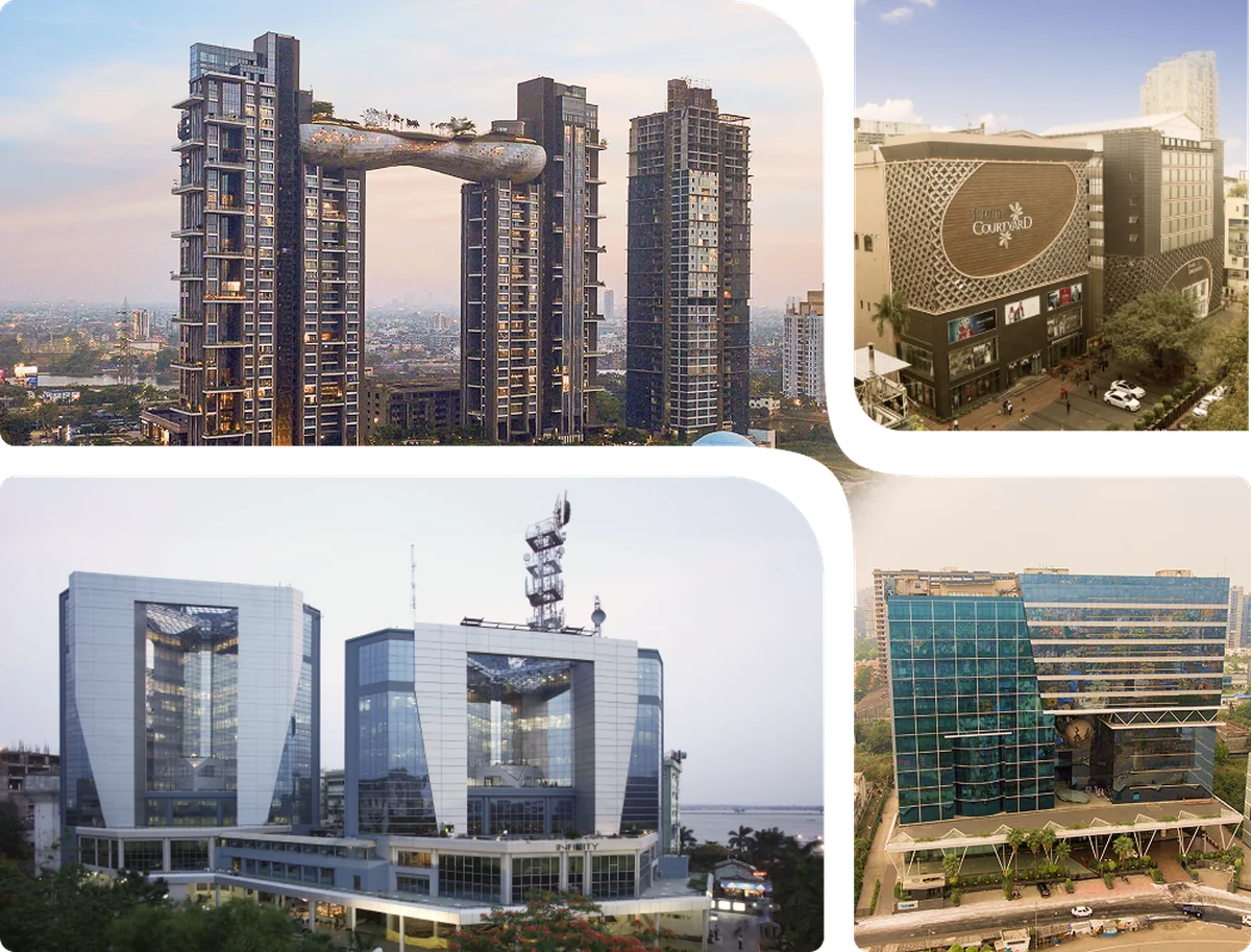 Forum landmarks — Atmosphere, Forum Courtyard, Infinity and Technopolis